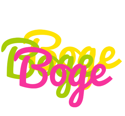 Boge sweets logo