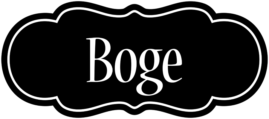 Boge welcome logo