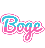 Boge woman logo