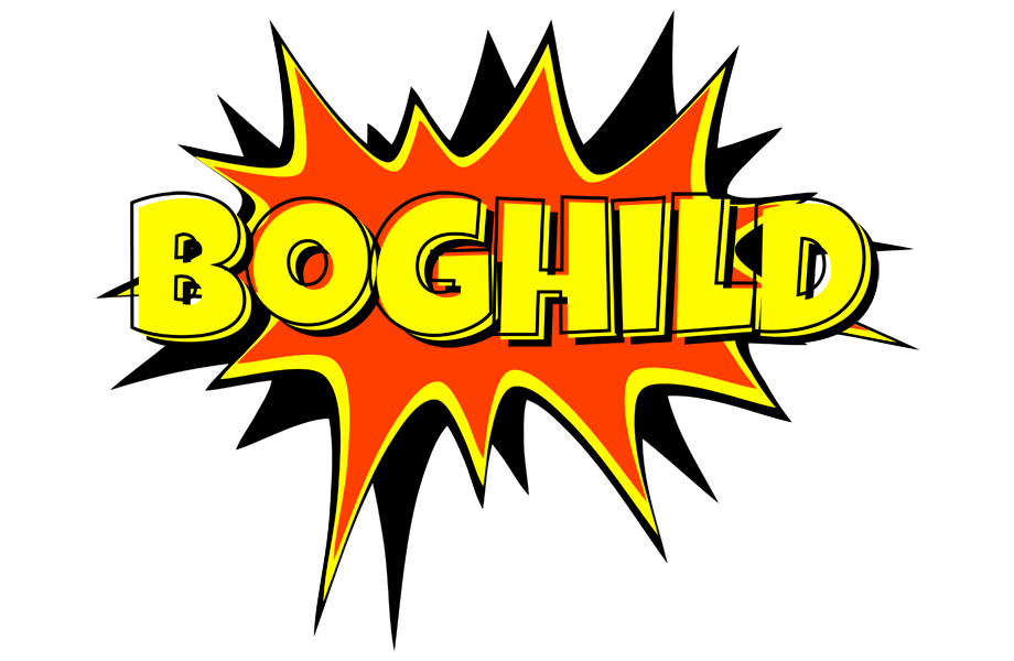Boghild bazinga logo