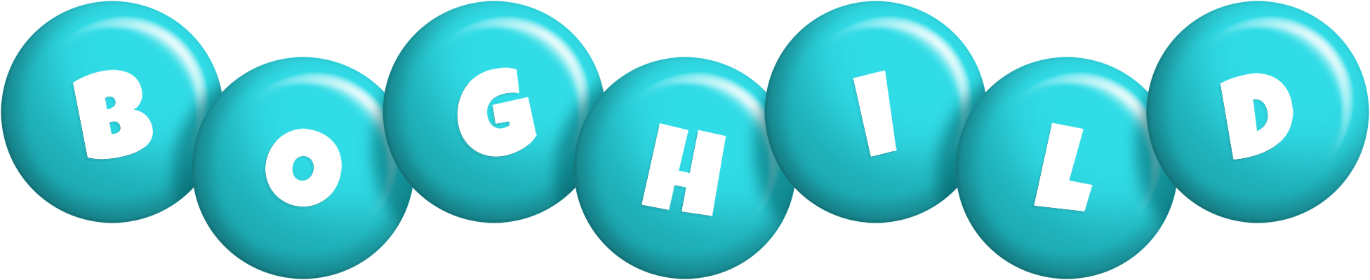 Boghild candy-azur logo