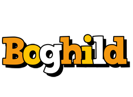 Boghild cartoon logo