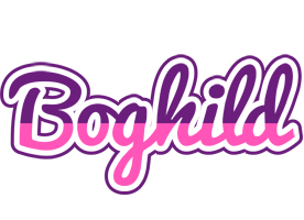 Boghild cheerful logo