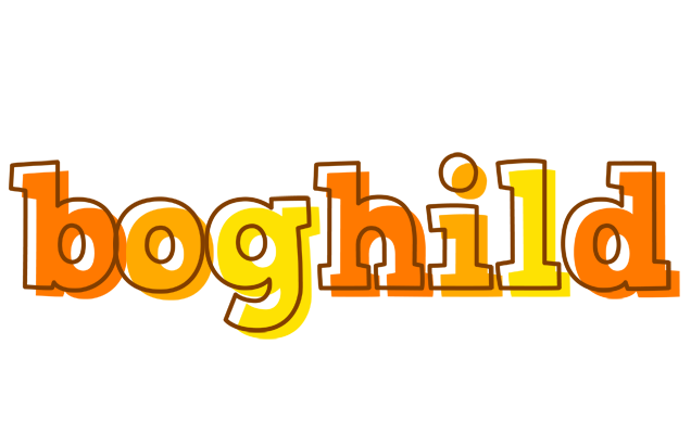Boghild desert logo