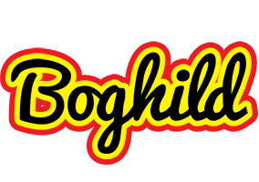 Boghild flaming logo