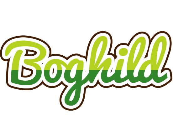 Boghild golfing logo