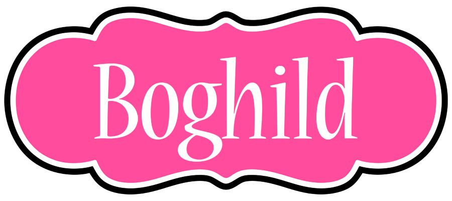 Boghild invitation logo