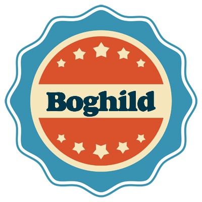 Boghild labels logo