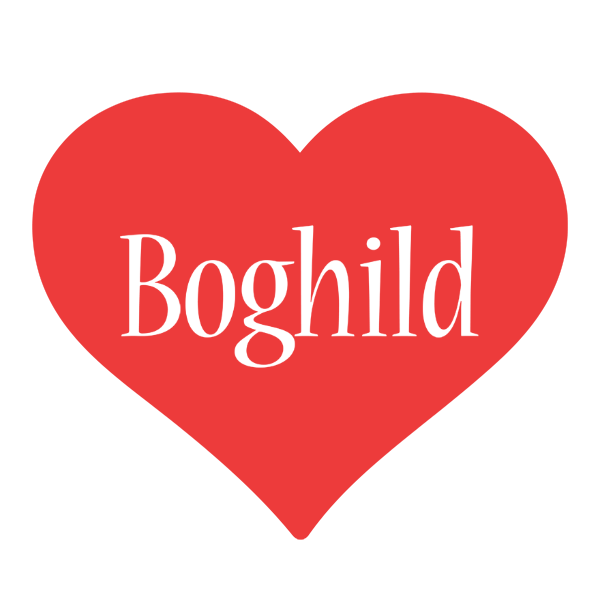Boghild love logo