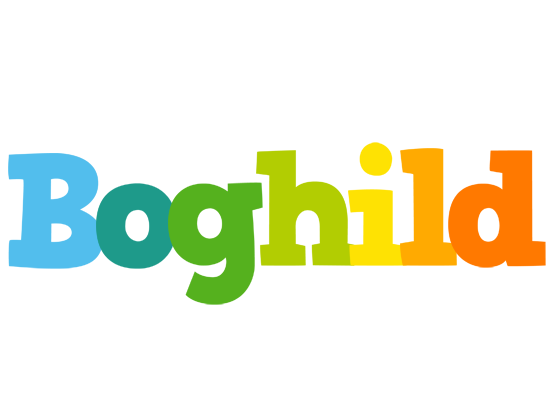 Boghild rainbows logo