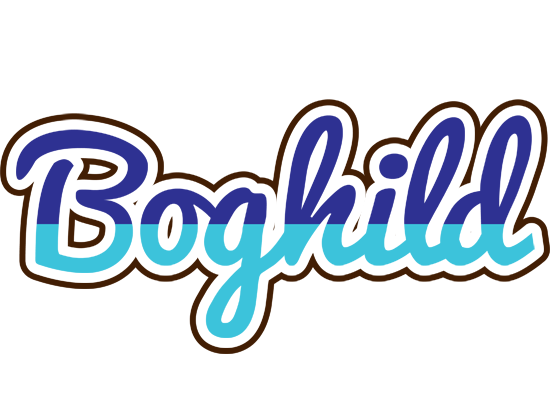 Boghild raining logo