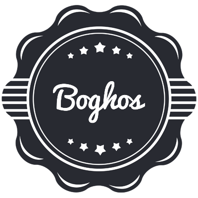 Boghos badge logo