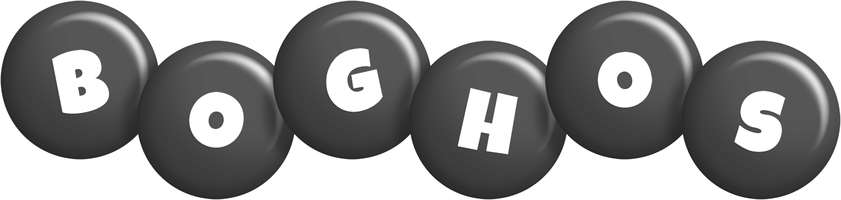 Boghos candy-black logo