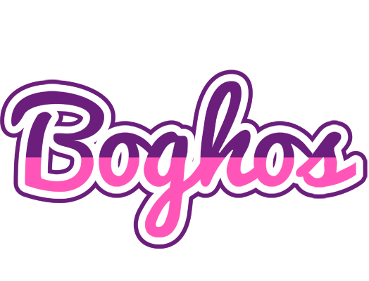 Boghos cheerful logo
