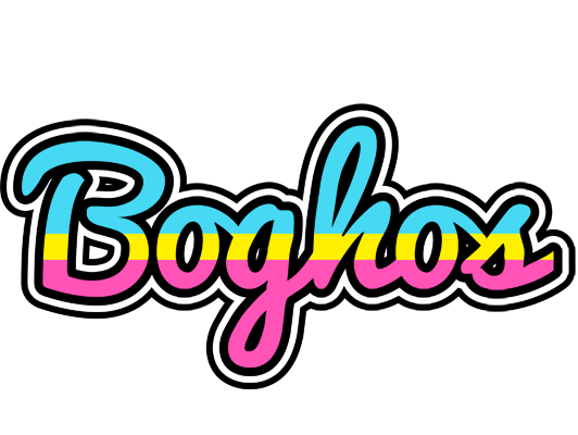 Boghos circus logo