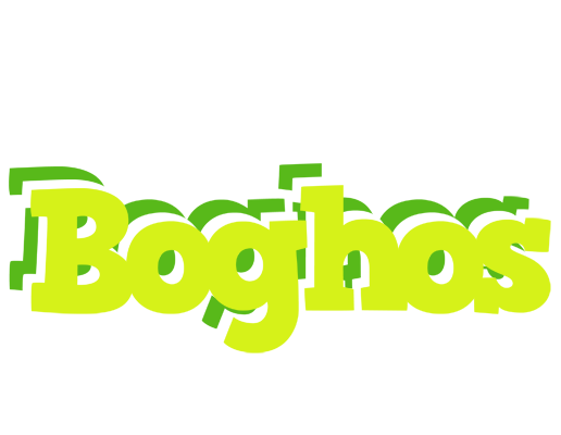 Boghos citrus logo