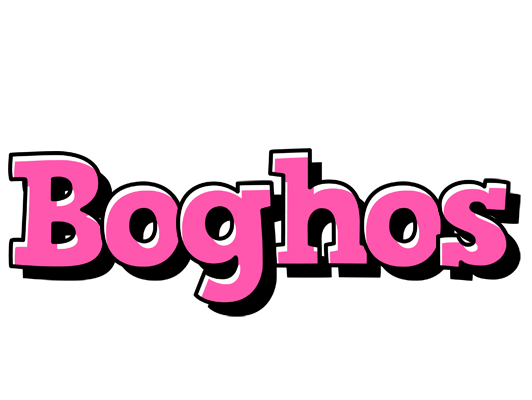 Boghos girlish logo