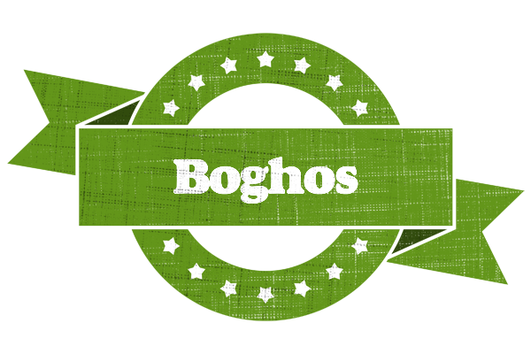 Boghos natural logo