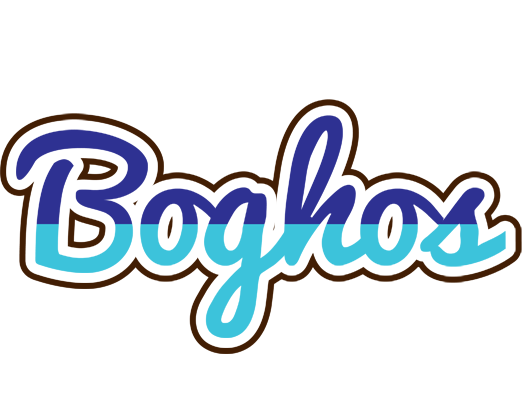 Boghos raining logo
