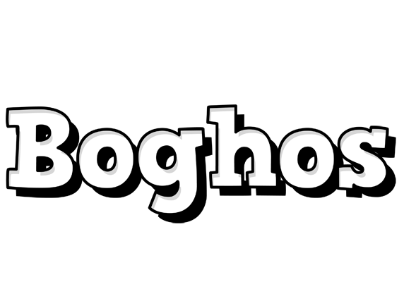 Boghos snowing logo
