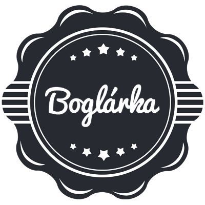 Boglárka badge logo