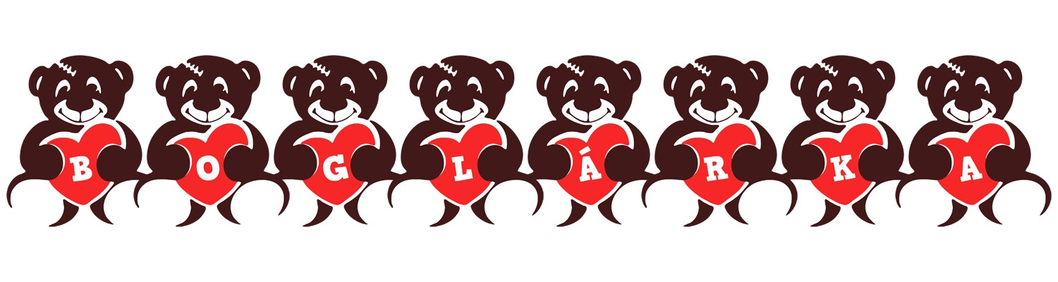 Boglárka bear logo