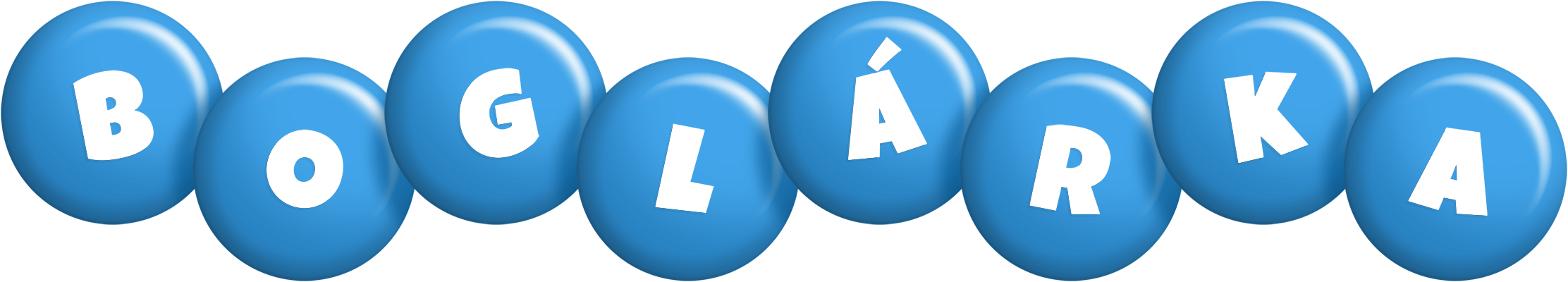 Boglárka candy-blue logo