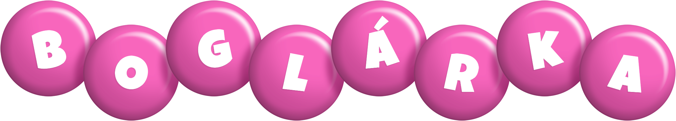 Boglárka candy-pink logo