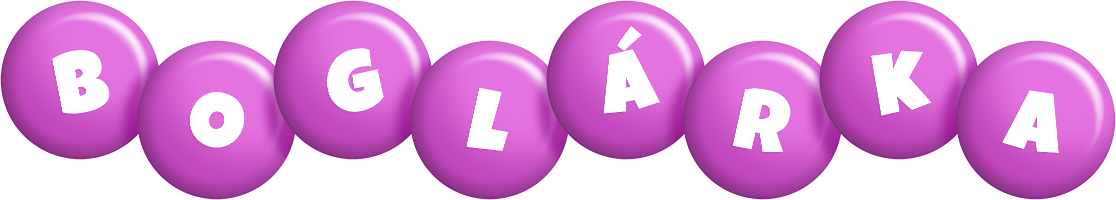 Boglárka candy-purple logo