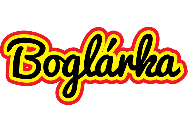 Boglárka flaming logo