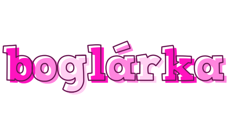 Boglárka hello logo