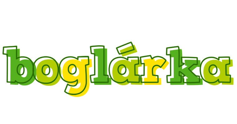 Boglárka juice logo