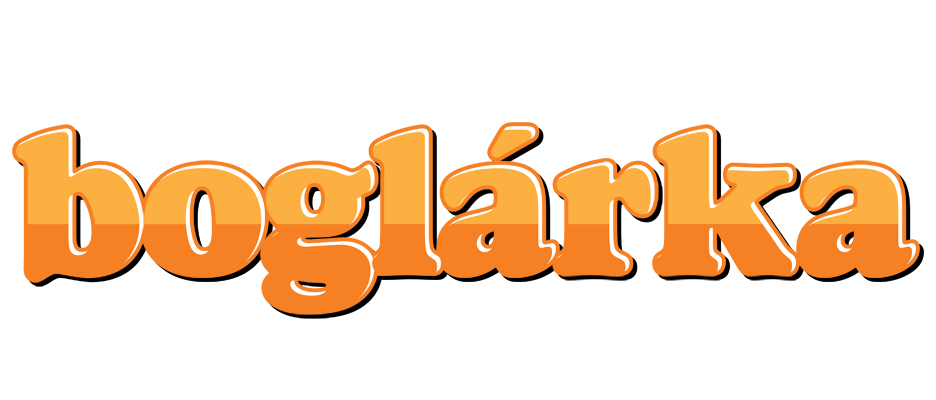 Boglárka orange logo