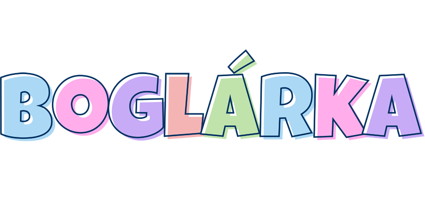 Boglárka pastel logo