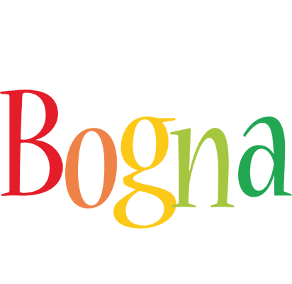Bogna birthday logo