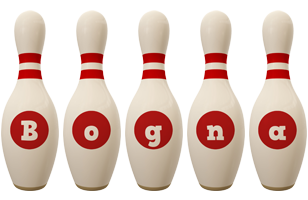 Bogna bowling-pin logo