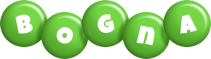 Bogna candy-green logo
