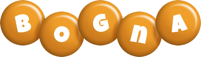 Bogna candy-orange logo