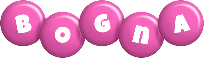 Bogna candy-pink logo