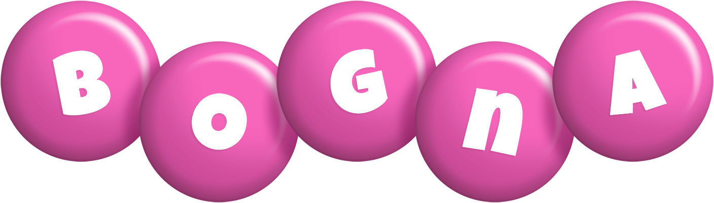 Bogna candy-pink logo