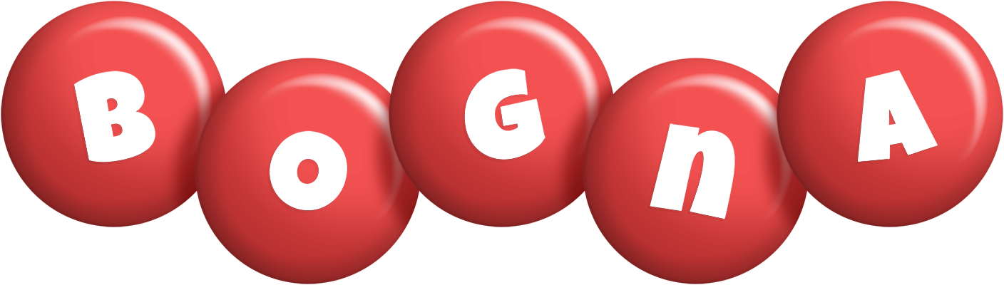 Bogna candy-red logo