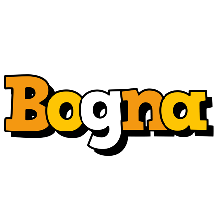 Bogna cartoon logo
