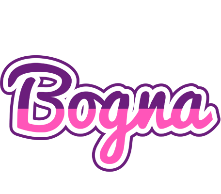 Bogna cheerful logo