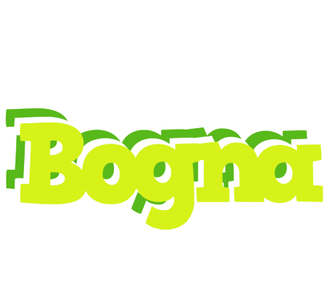Bogna citrus logo