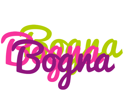 Bogna flowers logo