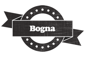 Bogna grunge logo