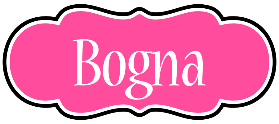Bogna invitation logo