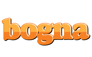 Bogna orange logo
