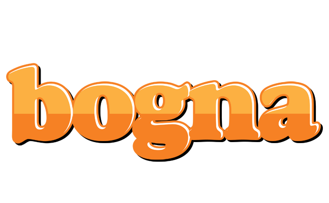 Bogna orange logo