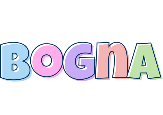 Bogna pastel logo